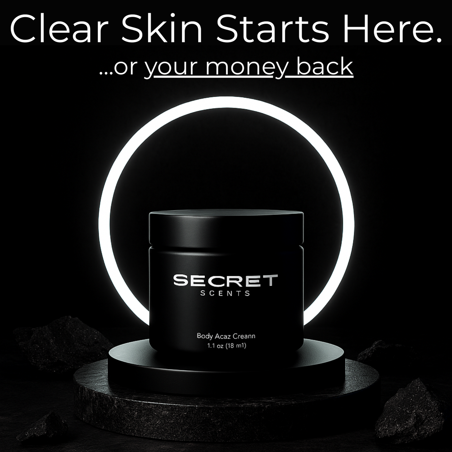 Secret Scents Body Acne Cream